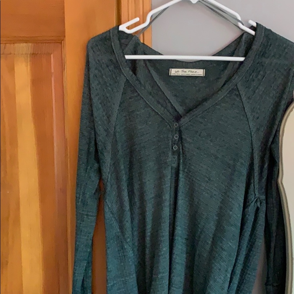 Free people olive green tunic